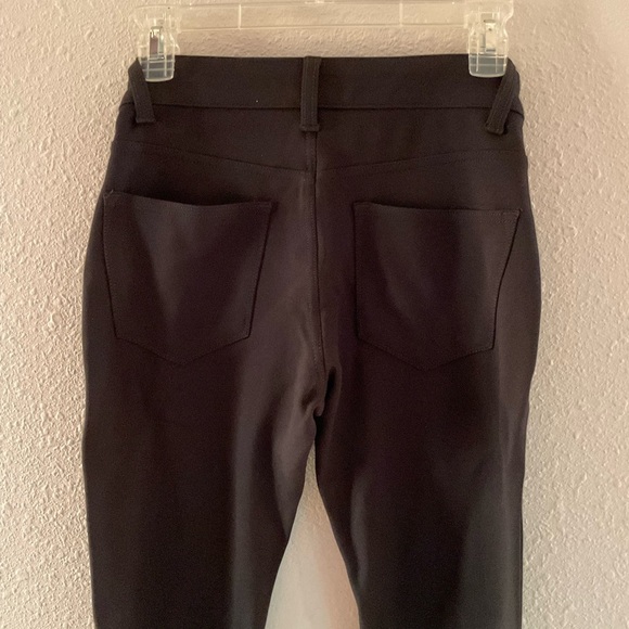 NWT Tommy Hilfiger Knit Jeans Black Basic Stretch Pants Leggings Women’s Size 4 - Picture 4 of 12